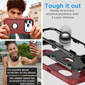 Iphone 17 Pro Case,Heavy Duty Drop Protection Full Body Rugged Shockproof/Drop P
