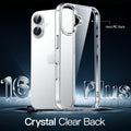 Only For Iphone 16 Plus 6.7-Inch, Non-Yellowing Shockproof Phone Bumper Cover, A