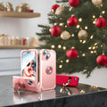 iPhone 14 Case with Screen Protector + 360°Ring Holder Stand + Camera Lens P