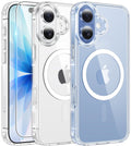 17 Clear Magnetic Case with Screen Protector — MagSafe Compatible, Anti-Yellowin