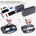 Accessories Carrying Case, 2Pcs Big + Small Port