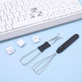 Remover Tool Set Includes 2 PCS Stainless Steel Keycap Puller with 2