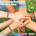 15pcs Braided Beaded Friendship Bracelets for Teens Girls Handmade Stackable Wov