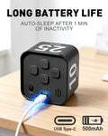 Timer Cube For Productivity — 5/25/10/50 Minutes Preset, Digital Gravity Sensor