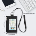 Minimalist Small Wallet for Men Women with 2 Zip Pockets, Multi Functional ID Ca
