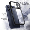 For Iphone 17 Pro 6.3-Inch, Shockproof Phone Bumper Cover, Solid Color Matte Tpu