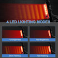 Tail Light 5LED Bike Rear Light Rechargeable Bicycle TailLight Rear Cycling Safe