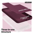 Samsung Galaxy S24 Phone Case Liquid Silicone, Thin Slim Soft Rubber Gel Tpu Pla