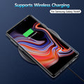 Crystal Clear Case for Galaxy Note 9 - Non-Slip, Shockproof Protection