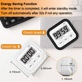 Timers For Cooking Classroom Timer For Kids Teachers Magnetic Digital Timers 2 P