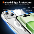 Iphone 15 Case Clear, [ Magsafe][Anti-Yellowing][Military-Grade Protection] Shoc