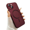 Case For Iphone 15 Phone Case For Women, Matte Luxury Soft Metallic Luster Desig