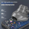 Wireless Neckband Earphones with LED BT5.3 20H Play time Water Resistant Noise C