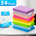 Sticky Notes 1.5x2 in, 9 Colors Bright Strong Adhesive Post, Suitable