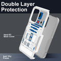 Galaxy A23 5G Case - Shock-Absorbing Hard PC with Cool Robot Pattern