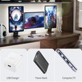 Usb Led Strip Lights, 3.28Ft Cob Light Strip White, Short Led Strip Light, Flexi