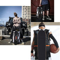 Backpack Attachment Carrier Hanger Rack Hook Holder for Carrying Mini Cruiser, C