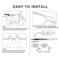 Led Strip Light, 20 Ft Dimmable Bright Rope Lighting, 6500K 24V Strips, 360 Leds