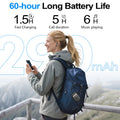 Wireless Ear Buds Bluetooth 5.4 Headphones 60H Playtime Deep Bass Stereo Earbuds