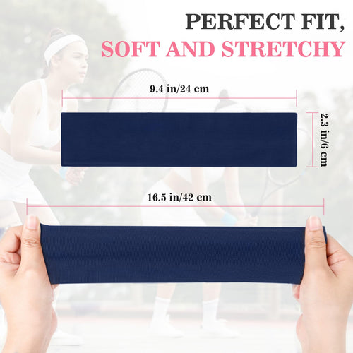 Pack Headbands for Women, Elastic Soft Hair Bands Non Slip Women's Fashion Headb