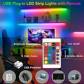 Strip Lights 16.4Ft Led Lights For Bedroom,Tv Backlight, Party,Gaming Room, Home