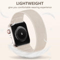 Loop Bands Apple Watch Band 38Mm 40Mm 41Mm 42Mm For Women Men, Soft Nylon Elasti