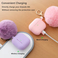 Cover For Airpods 4Th Generation Charging Case, Soft Silicone Cases With Cute Fl