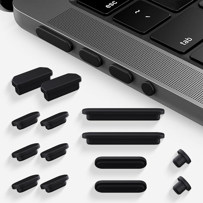 Dust Plug Cover Accessories for 2026-2021 MacBook Pro 14" 16" M5 M4 M3