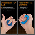 Grip Strength Trainer Kits (5 Pack), Adjustable Resistance Forearm Strengthener,