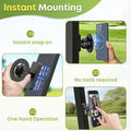 Magnetic Golf Cart Phone Holder for MagSafe iPhone 12–17 & Smartphones, Golf Car