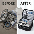 Organizer Bag Travel Removable Dividers – Electronics O