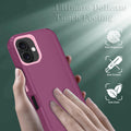 With Iphone 17 Case With Hd Screen Protector, [2 In 1 ] Heavy Duty Protection Ph