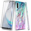 Samsung Galaxy Note 10 Phone Case - Marble Nova Design with Screen Protector