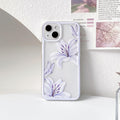 14 Case Cute Durable Lily Flower Floral Butterfly Pattern For Women Girls Color