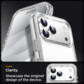 Iphone 17 Pro Max Case Clear 3 In 1 Heavy Duty Drop Protection Full Body Rugged