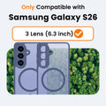 Magnetic for Samsung Galaxy S26 Case,[Compatible with Magsafe][Full Camera Prote