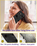 iPhone 16 Case 6.1 Inch - Women Girls Sunflower Cute Black Frosted Slim Fit