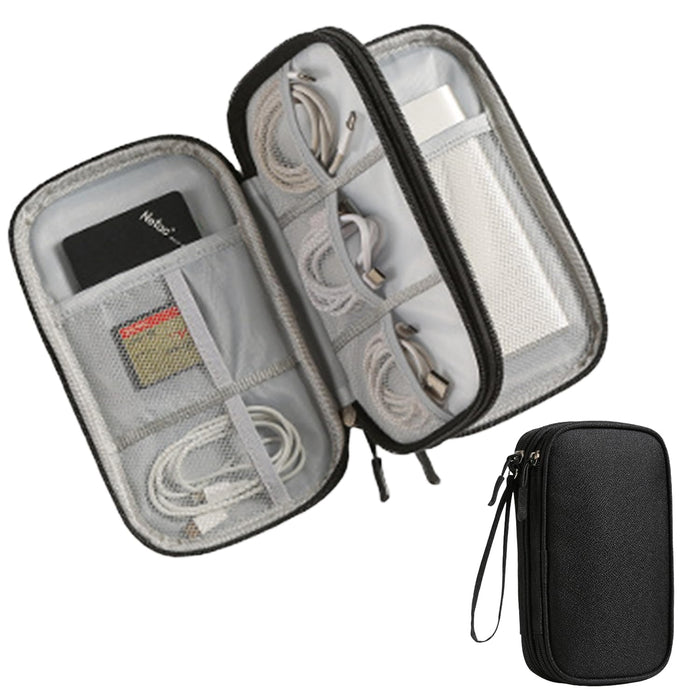 Cable Organizer Bag — Portable Storage Box for Power Bank, Charging Cables & USB