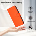 17 Pro 6.3" Case Premium Soft Tpu Leather Flip Wallet With Card Slots Magnetic C