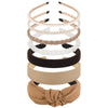 7PCS Headbands for Women Girls Cute Knotted Headband Head Bands for Women's Hair
