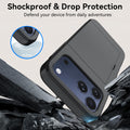 17 Pro Case Wallet,Built-In Card Holder, Heavy Duty Protective Dual Layer Shockp