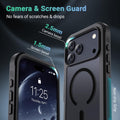 For Iphone 17 Pro Case, [ Magsafe][Military Grade Drop Protection][Heavy Duty Pr