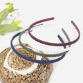7mm Thin Headbands For Women, 12 Pcs Plastic Headband with Teeth Head Bands Comb