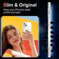 Iphone 15 Case Clear, [ Magsafe][Anti-Yellowing][Military-Grade Protection] Shoc