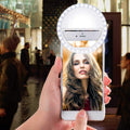 Ring Light, [Rechargeable] With 36 Led Lights, 3-Level Adjustable Brightness Cli