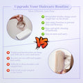 Hair Brush with Retractable Bristles, Anti Static Scalp Massage Comb fo
