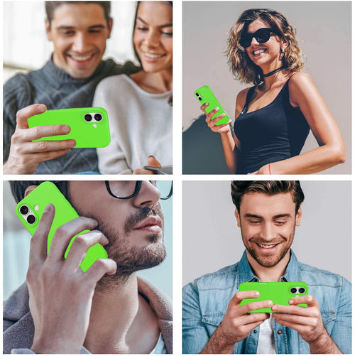 17 Case, Shockproof Liquid Silicone Protective Phone Case With Soft Anti-Scratch
