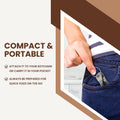 Set (Pack of 2) - Best Stocking Stuffers - EDC Keychain - Portable R