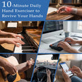 Excellent Hand Exerciser with Wrist Support, Stress Balls for Adults，Exerciser B