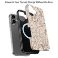 iPhone 16 Plus Case Cute – Wireless Charging Compatible – Dual-Layer Shockpr